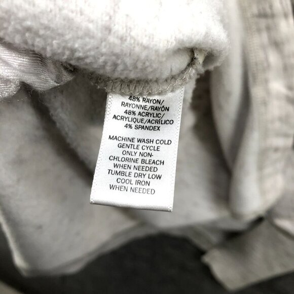 Lou & Grey Cowl Neck Sweatshirt Womens S Signaturesoft Lihht Gray Heather Tunic - Picture 6 of 10